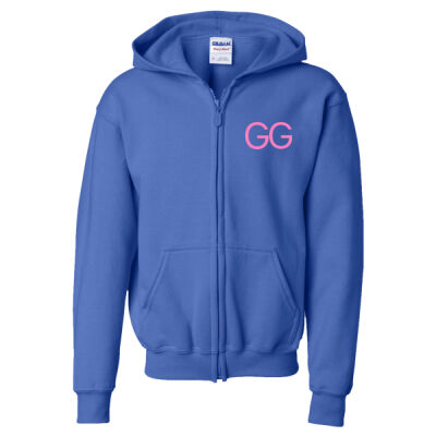 GG Store - Heavy Blend™ Youth Full-Zip Hooded Sweatshirt Thumbnail